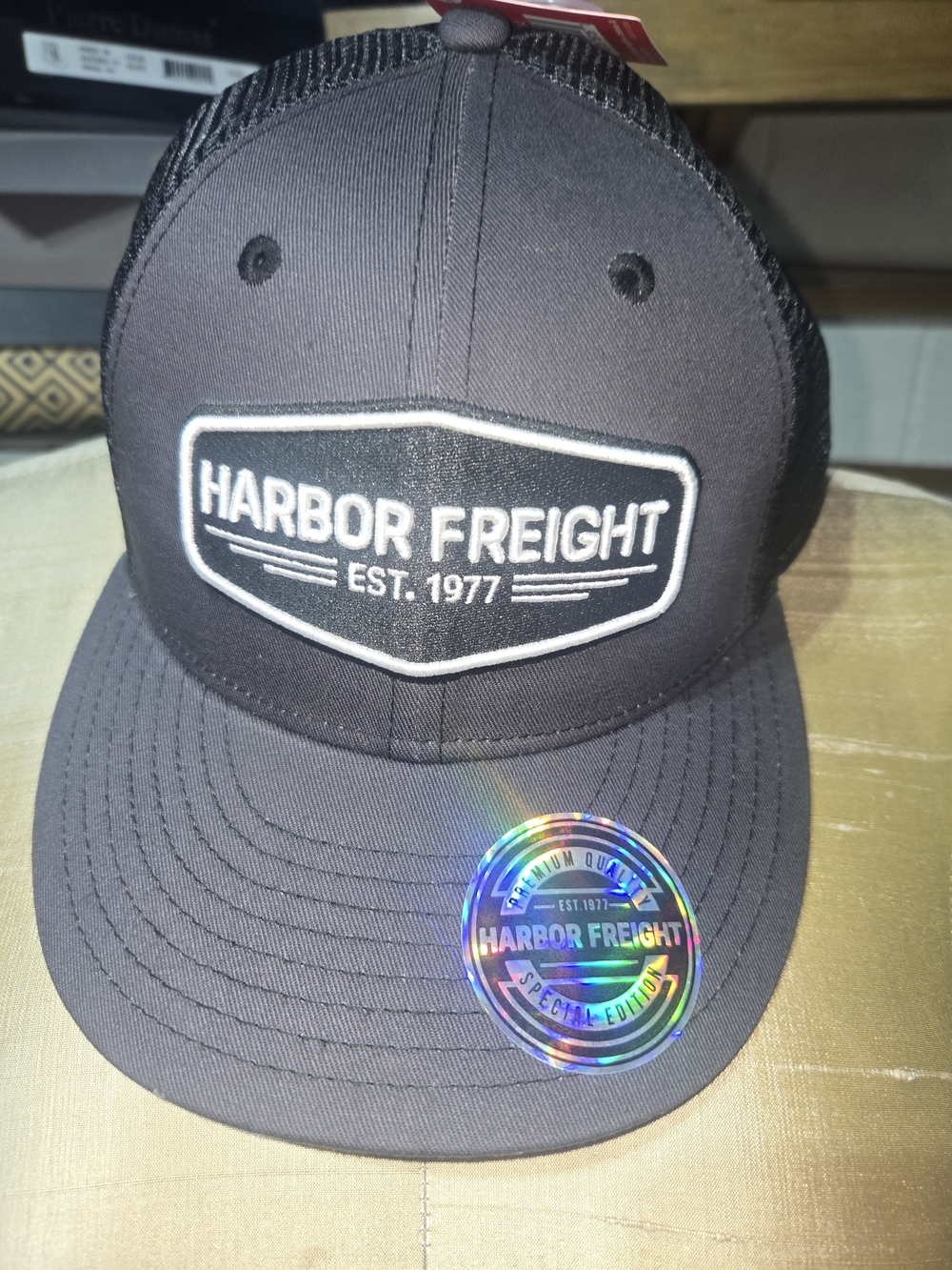 Men's Black Trucker Hat